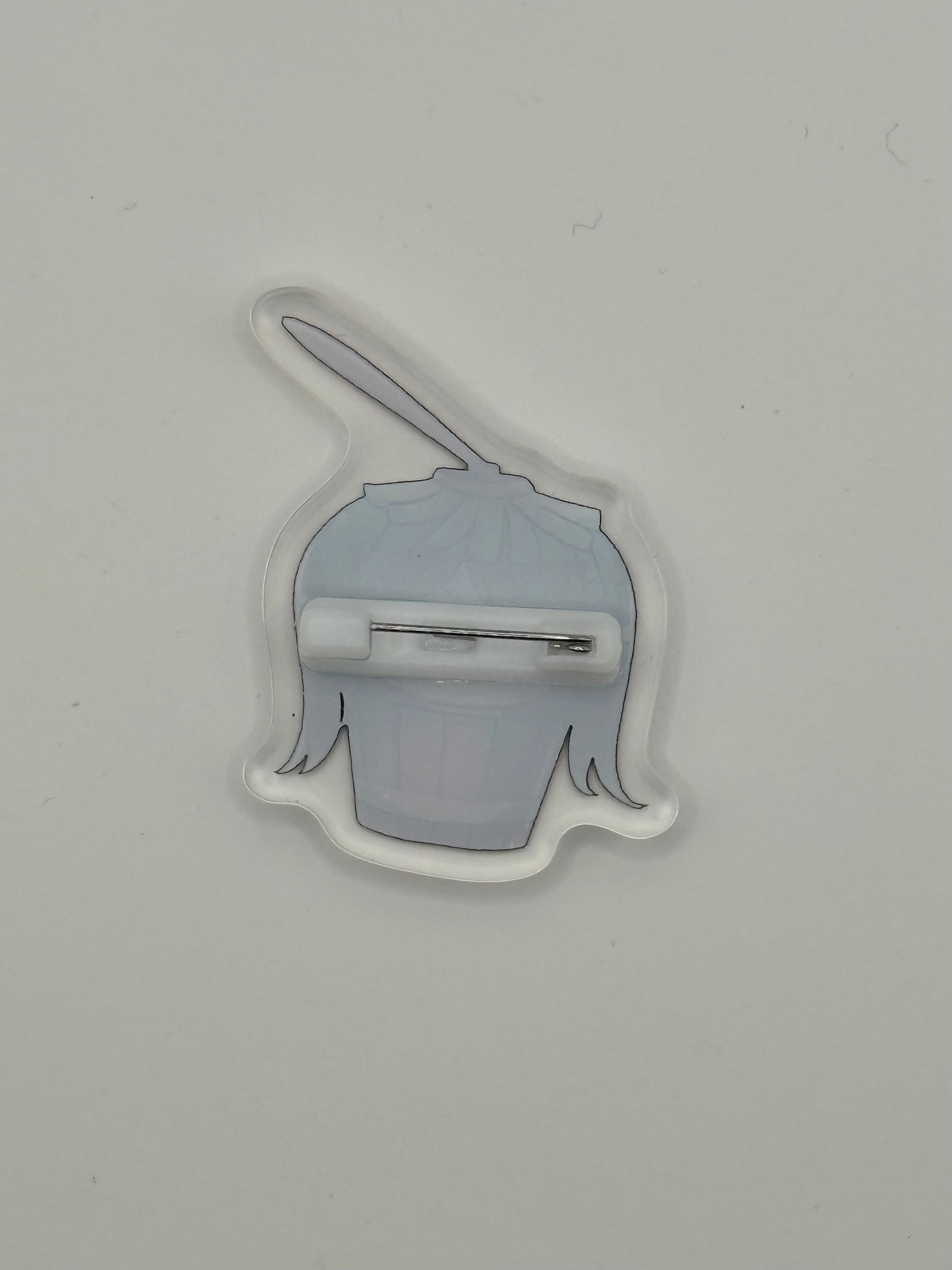 Bucket Maid Pin