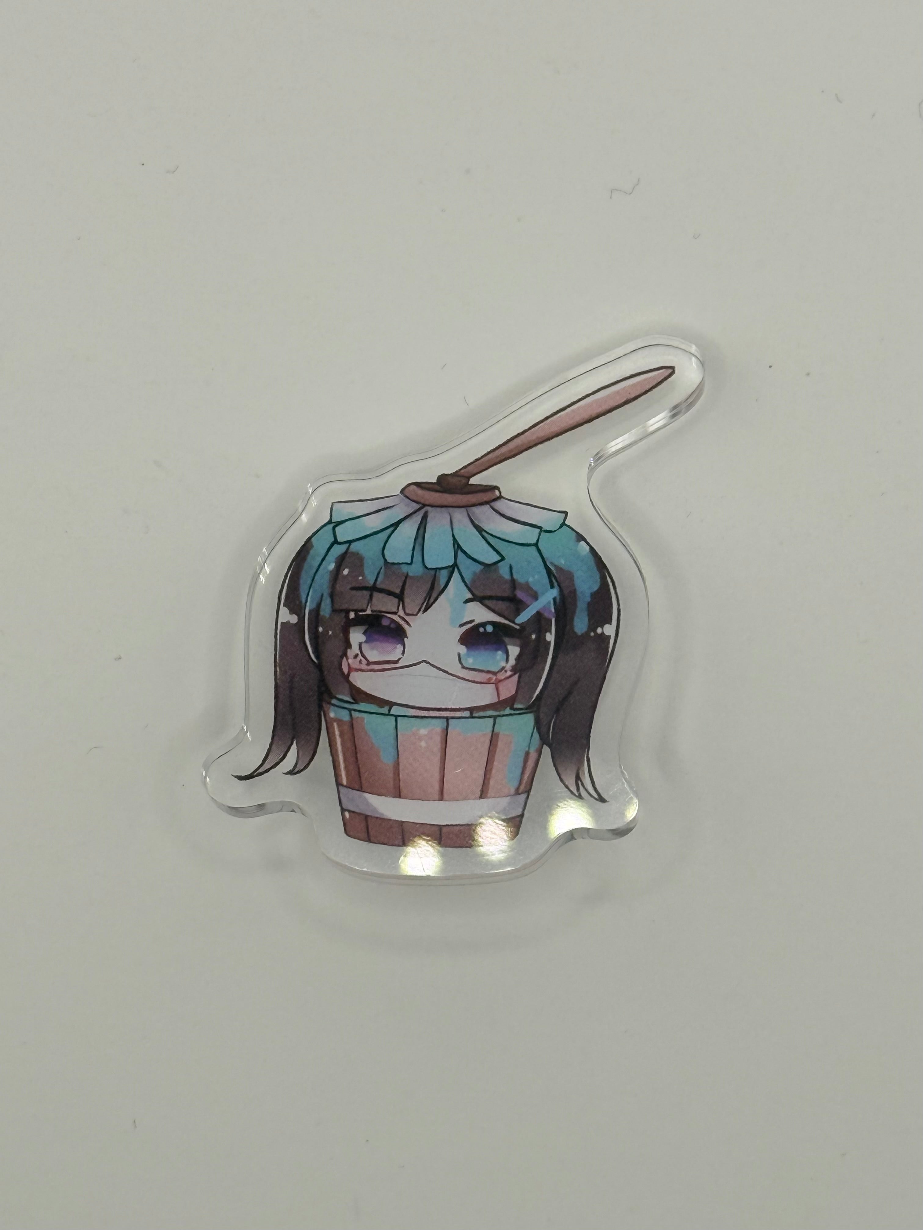 Bucket Maid Pin